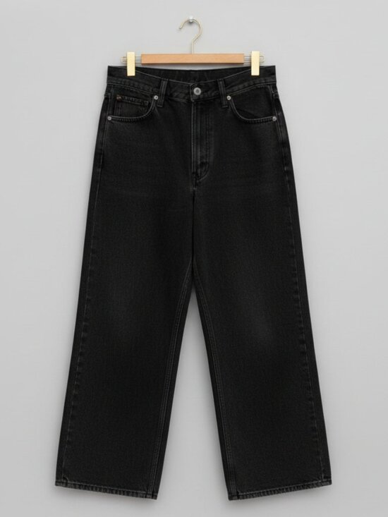 Abercrombie & Fitch Denim - Abercrombie & Fitch The Wide Leg High Rise Jeans Size 32 Short